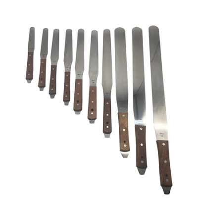 Stainless steel spatulas