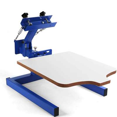 1 Color 1 Station Screen Printing Machine