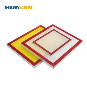 Screen printing template pollution solution